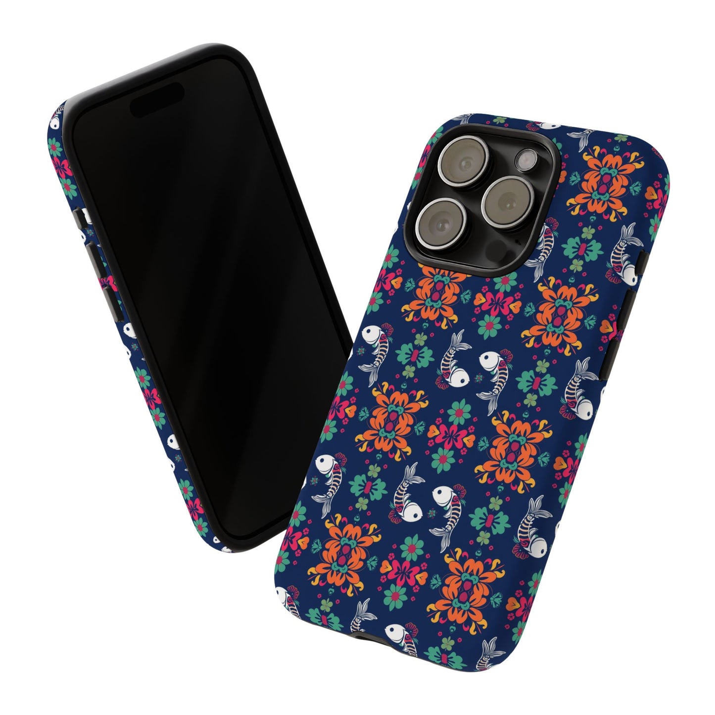 Tough Cases, Pisces, Zodiac, Flower Pattern