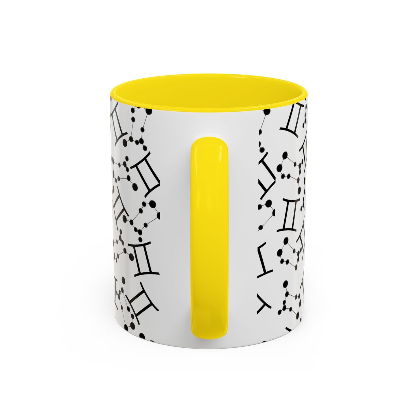 Accent Coffee Mug with the Gemini sign (11, 15oz)