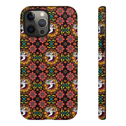 Tough Cases, Sagittarius, Zodiac v2, Flower Pattern
