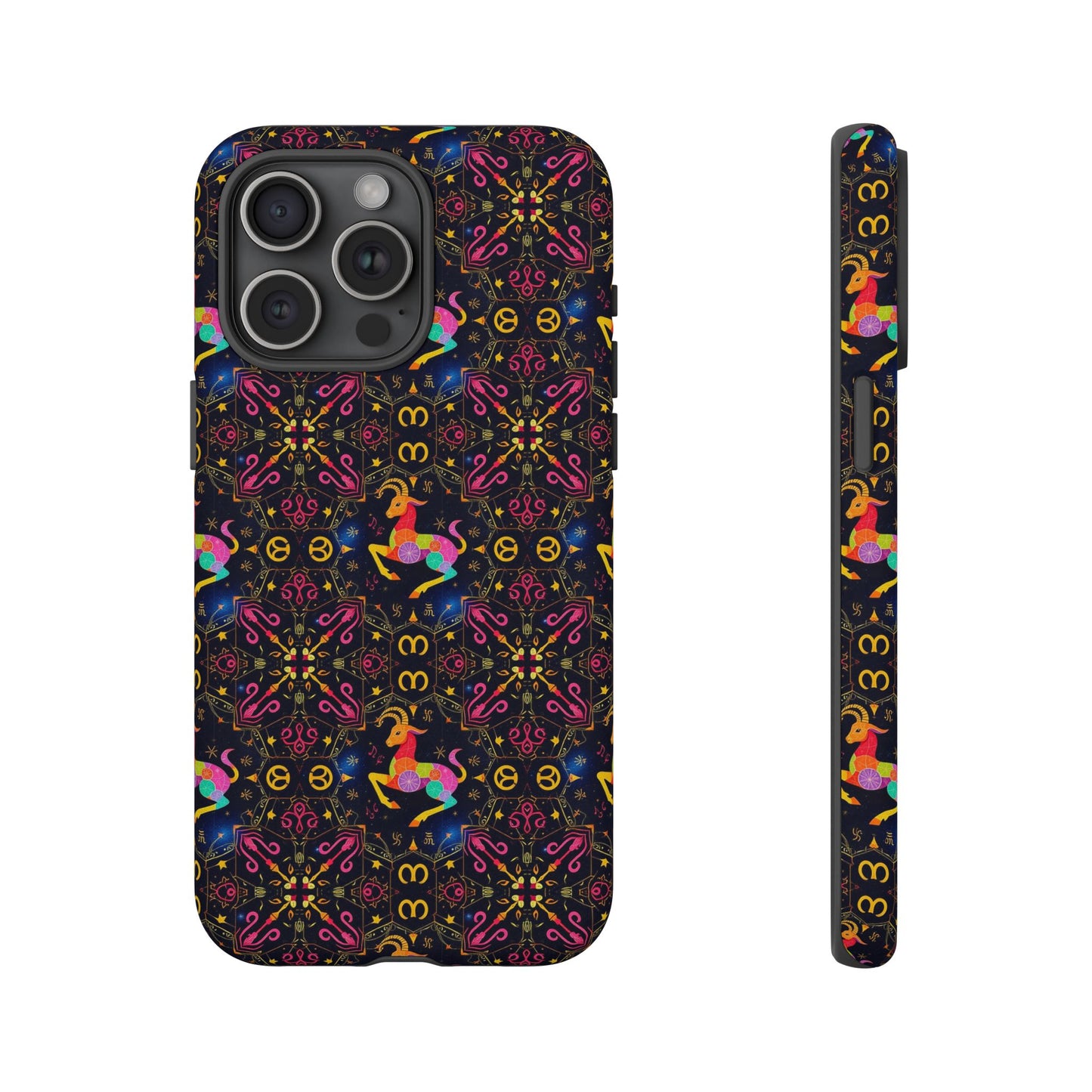 Tough Cases, Capricorn, Zodiac v2, Metal Pattern