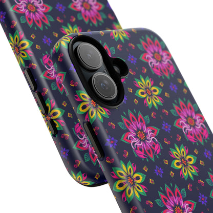 Tough Cases, Scorpio, Zodiac v4, Flower Pattern
