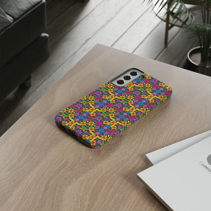 Tough Cases, Gemini, Zodiac v3, Flower Pattern