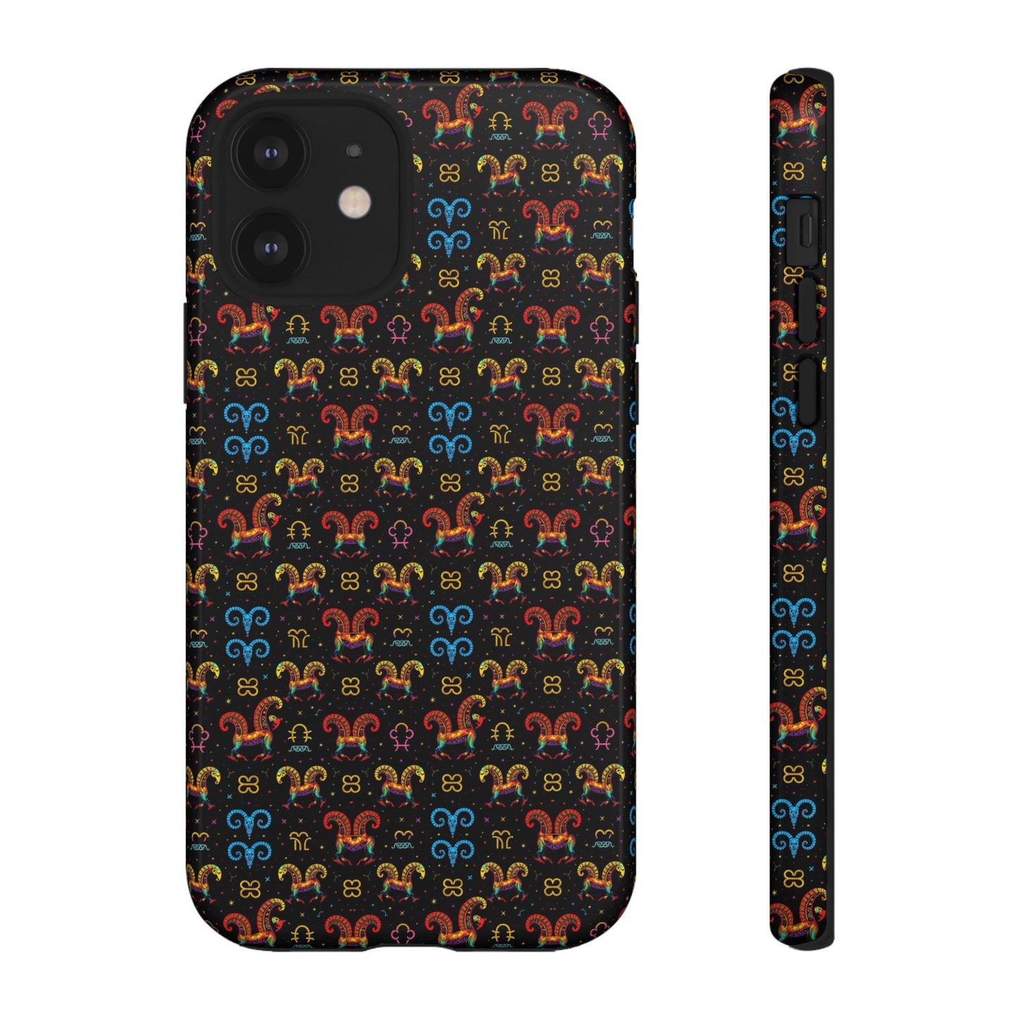 Tough Cases, Aries, Zodiac v1, Metal Pattern
