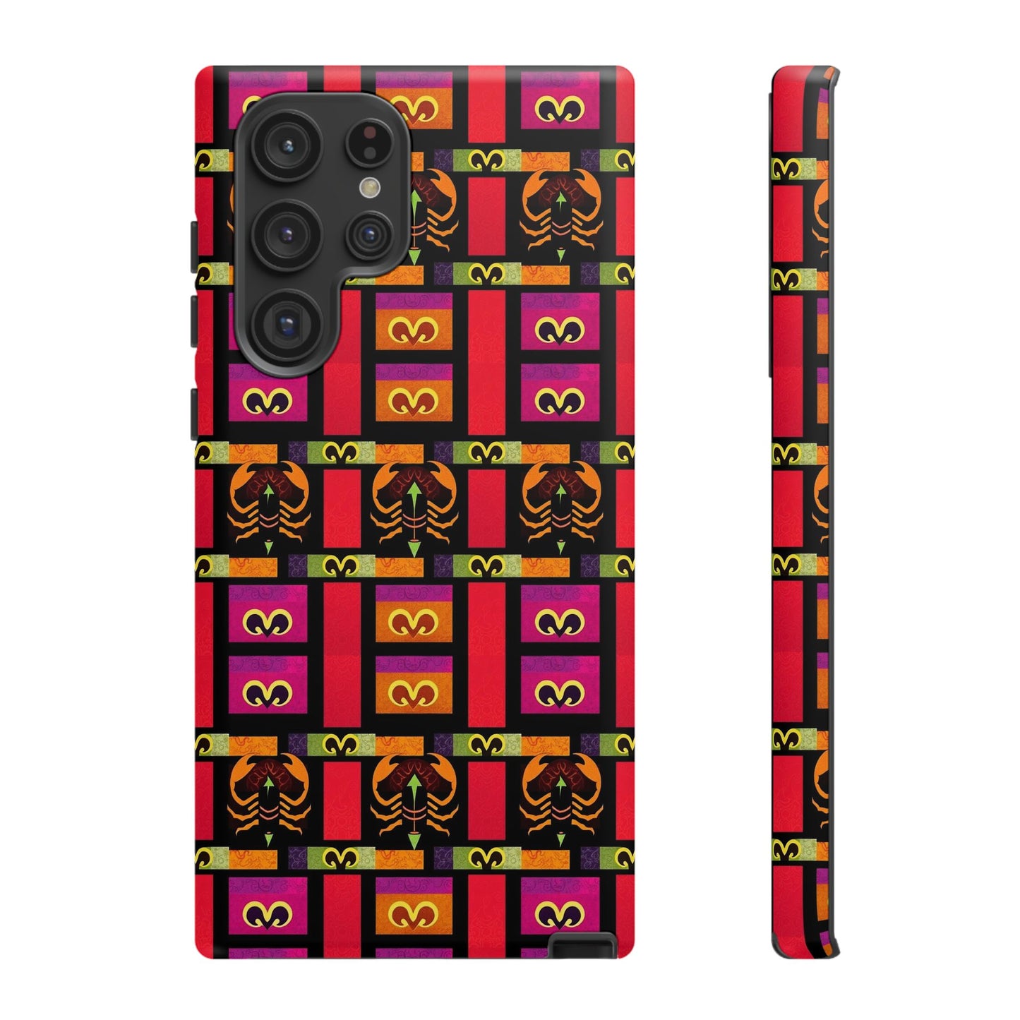Tough Cases, Scorpio, Zodiac v1, Shape Pattern