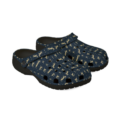 EVA Foam Rubber Shoes, (AOP), Capricorn, Zodiac v4, Pattern