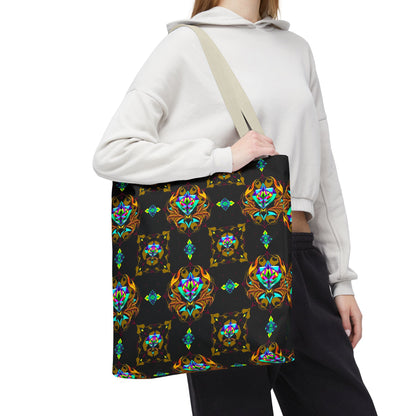 Tote Bag (AOP), Scorpio, Zodiac, Jewel Pattern