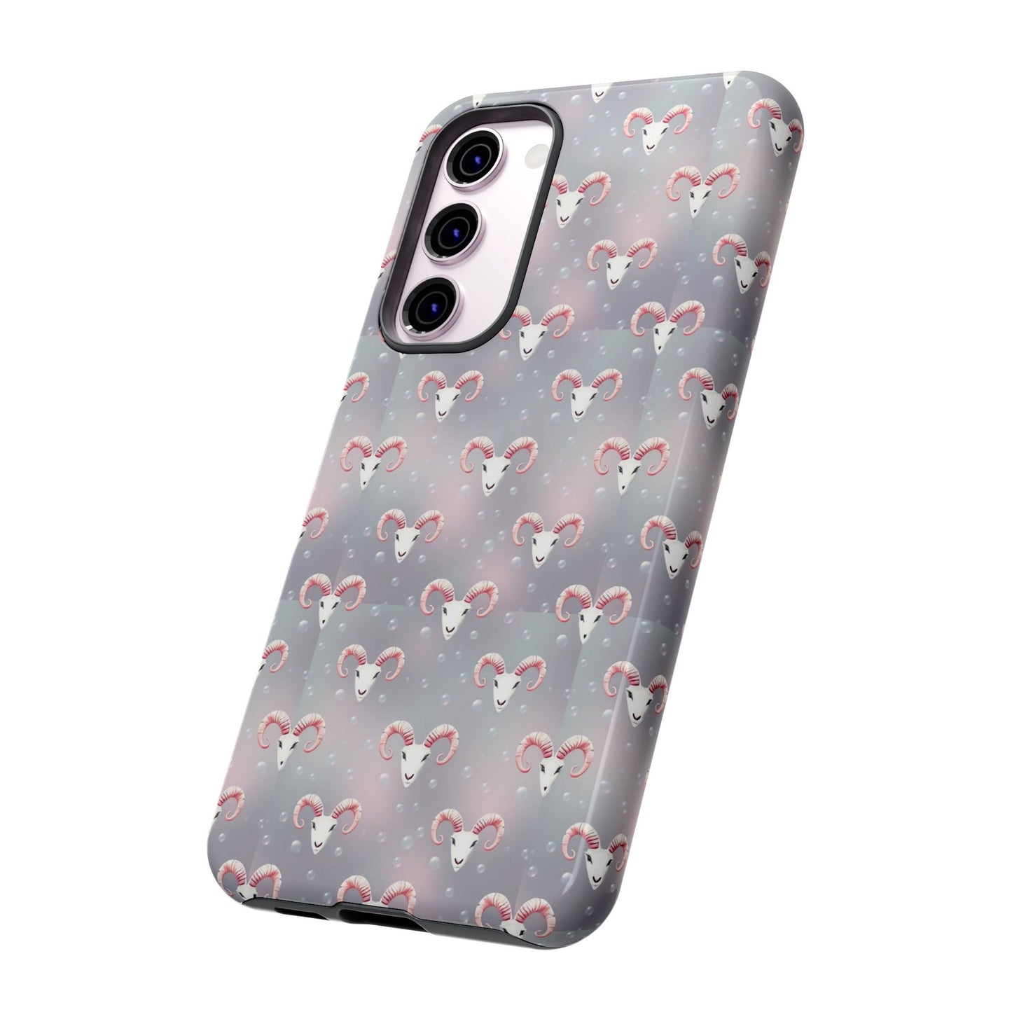 Tough Cases, Aries, Zodiac v2, Bubble Pattern