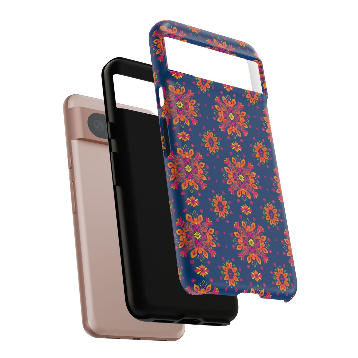 Tough Cases, Gemini, Zodiac v2, Flower Pattern