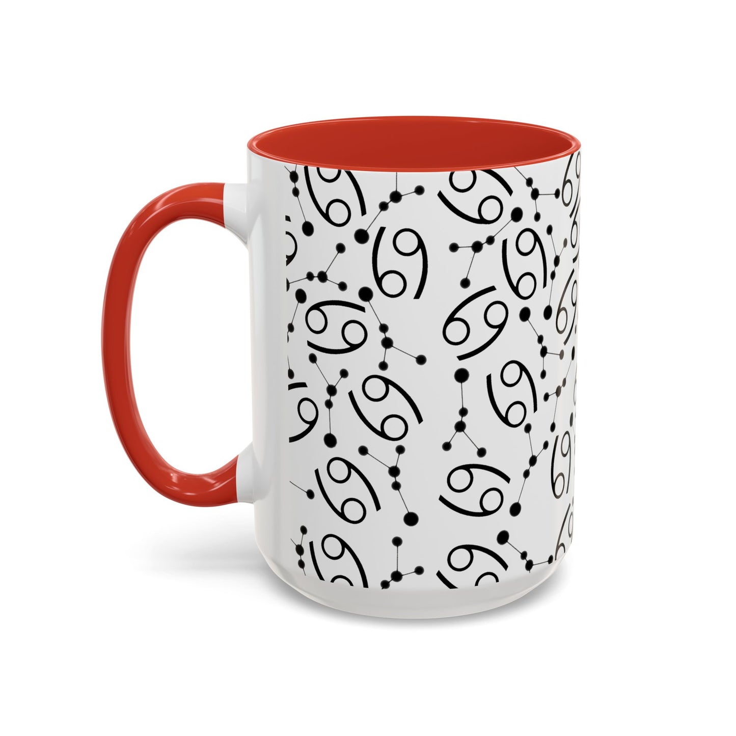 Accent Coffee Mug with the Cancer sign (11, 15oz)