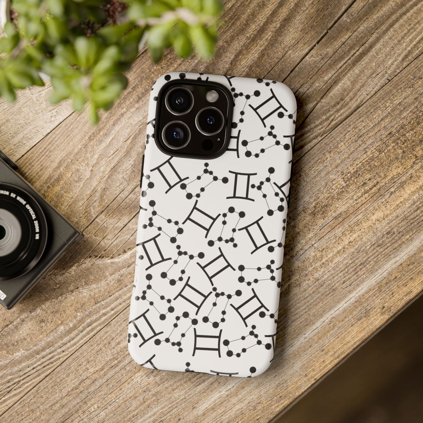 Tough Cases with the Gemini Zodiac sign for iPhone, Samsung Galaxy, and Google Pixel devices