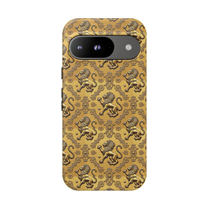 Tough Cases, Leo, Zodiac, Metal Pattern