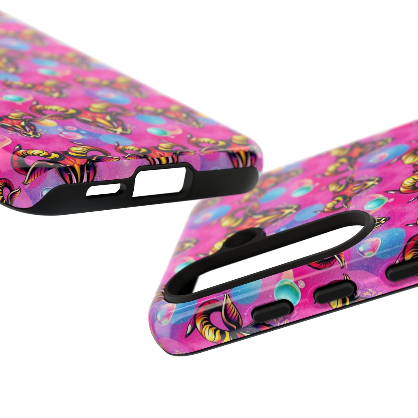 Tough Cases, Taurus, Zodiac, Bubble Pattern