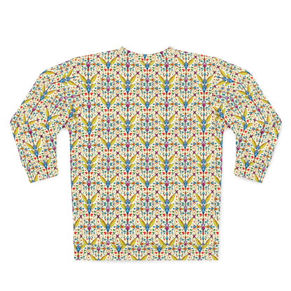 Unisex Sweatshirt (AOP), Sagittarius, Zodiac, Jewel Pattern
