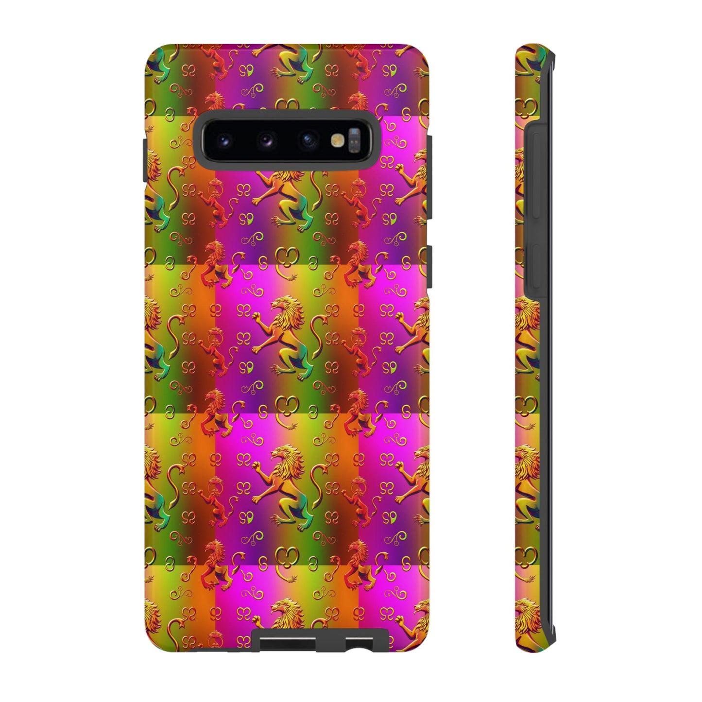 Tough Cases, Leo, Zodiac v1, Metal Pattern