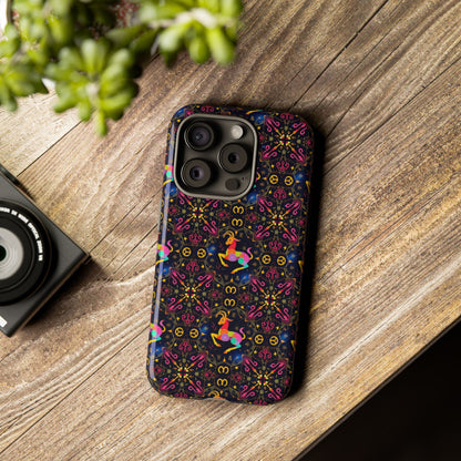 Tough Cases, Capricorn, Zodiac v2, Metal Pattern