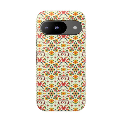 Tough Cases, Aries, Zodiac, Flower Pattern