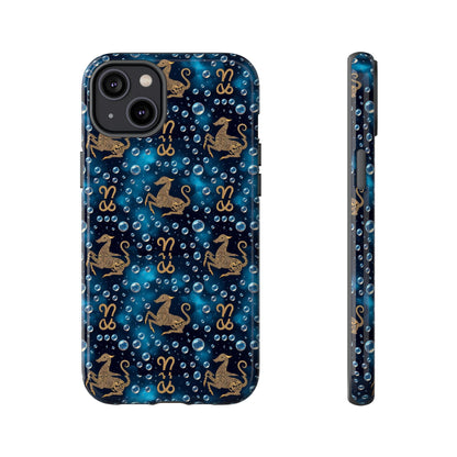 Tough Cases, Capricorn, Zodiac, Bubble Pattern