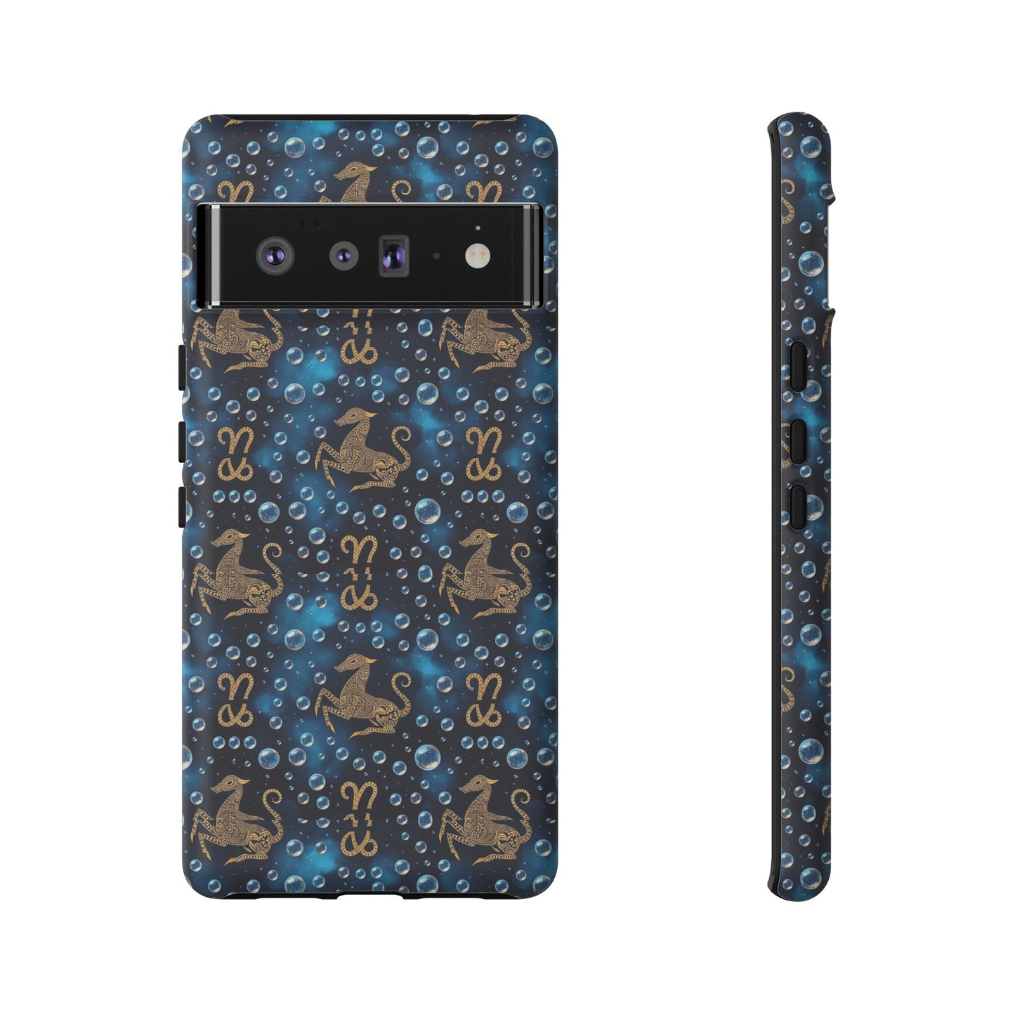 Tough Cases, Capricorn, Zodiac, Bubble Pattern