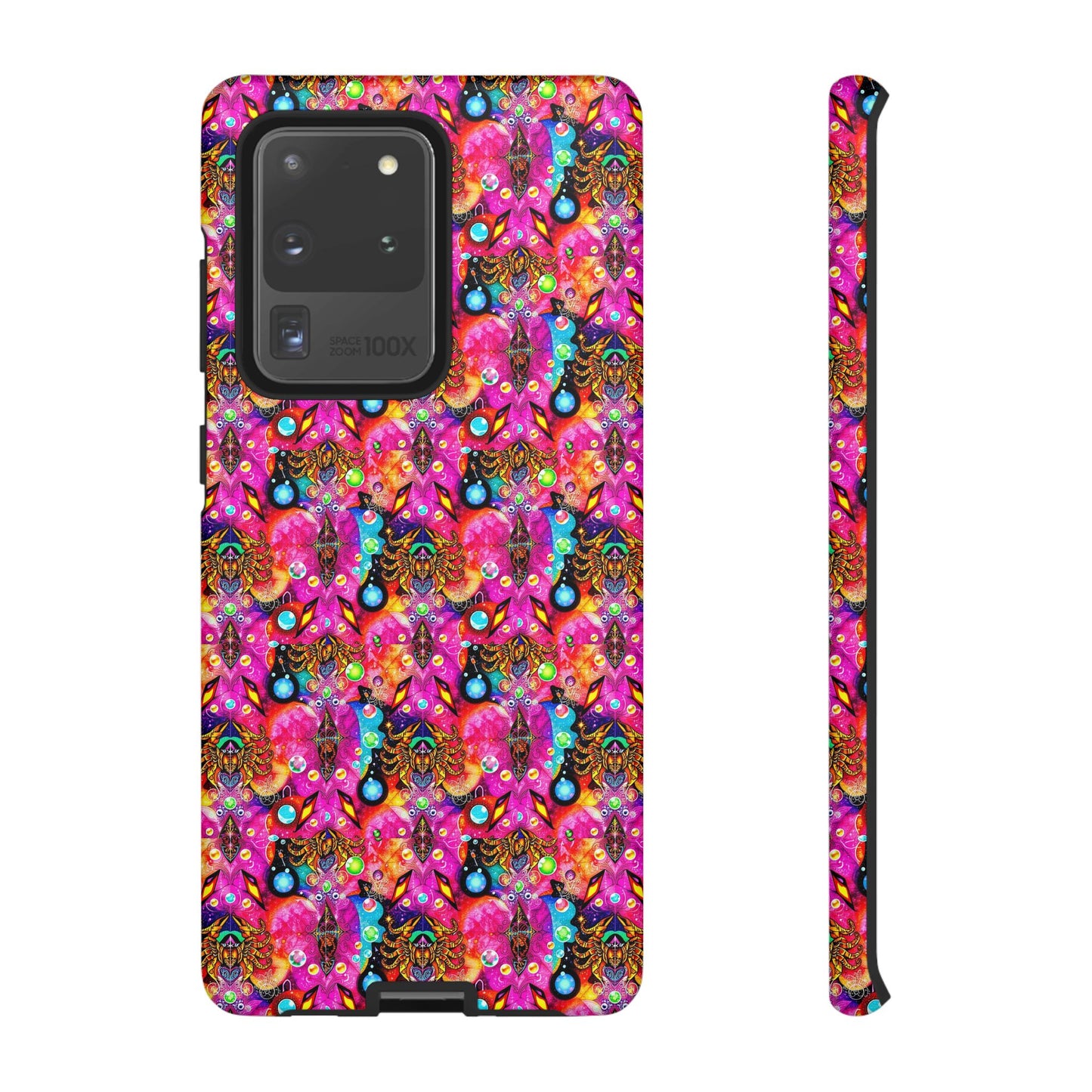 Tough Cases, Scorpio, Zodiac v1, Bubble Pattern