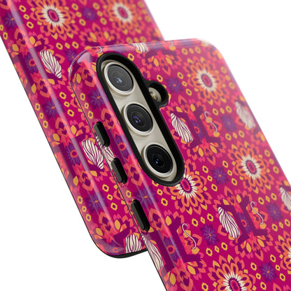 Tough Cases, Gemini, Zodiac v1, Flower Pattern