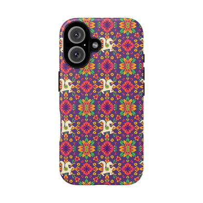 Tough Cases, Aquarius, Zodiac v1, Flower Pattern