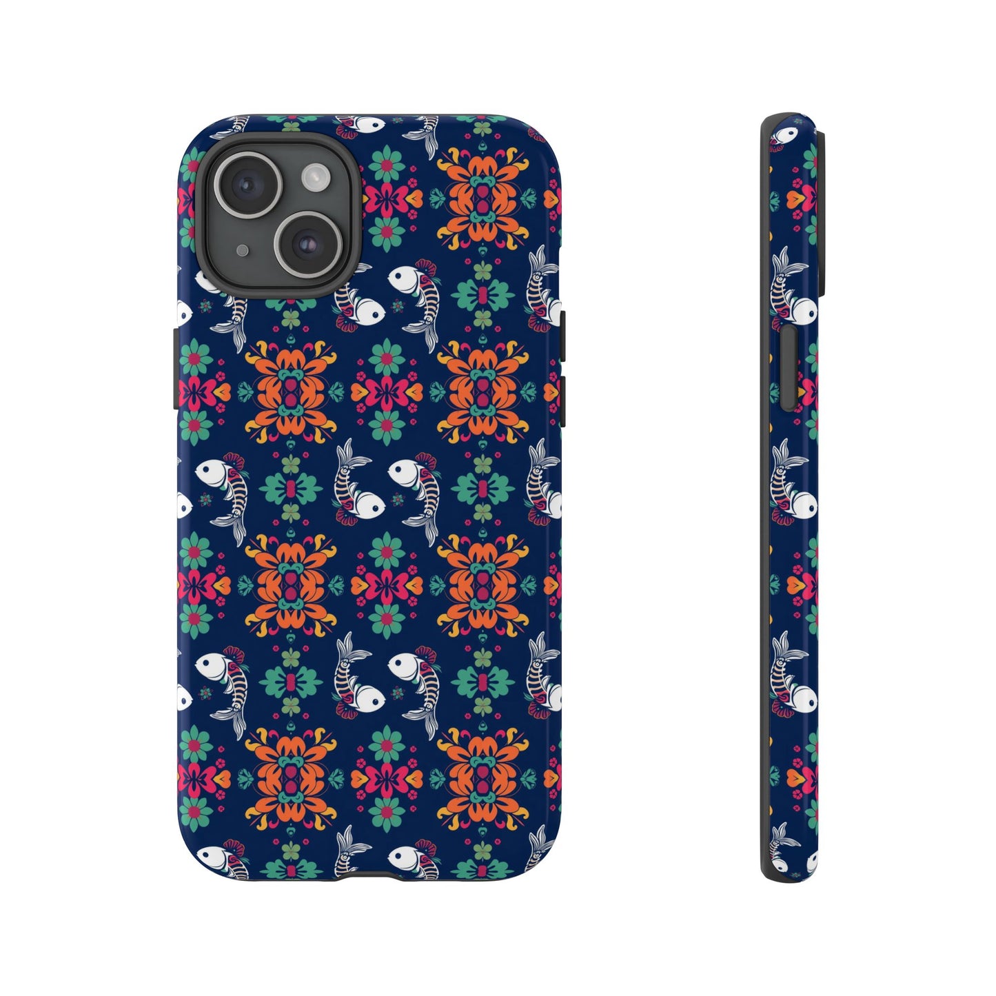 Tough Cases, Pisces, Zodiac, Flower Pattern