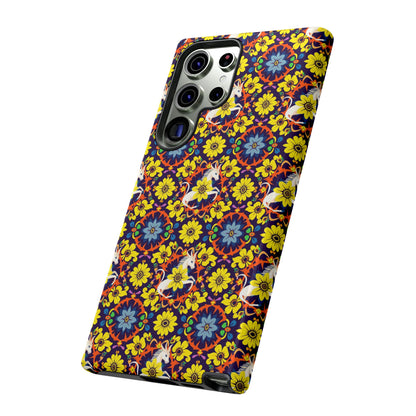 Tough Cases, Aquarius, Zodiac v3, Flower Pattern