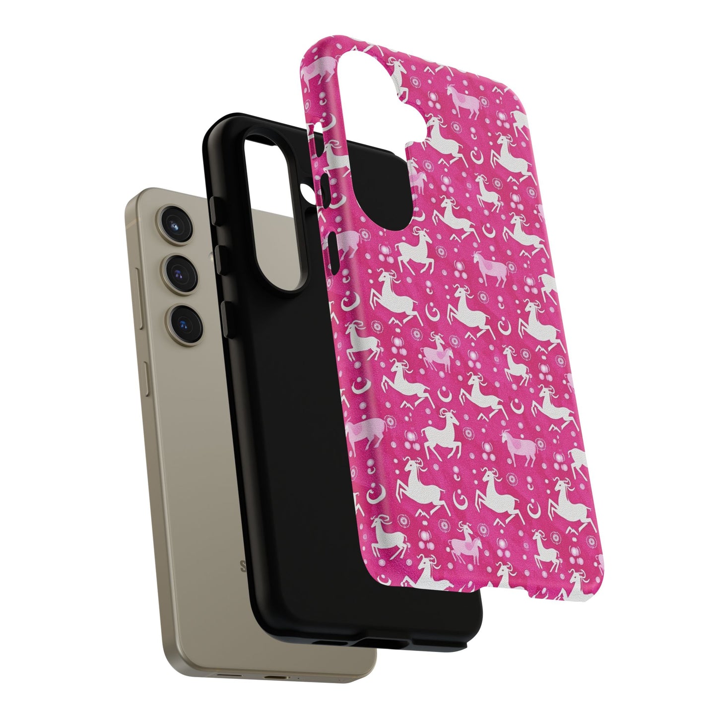 Tough Cases, Capricorn, Zodiac v1, Bubble Pattern