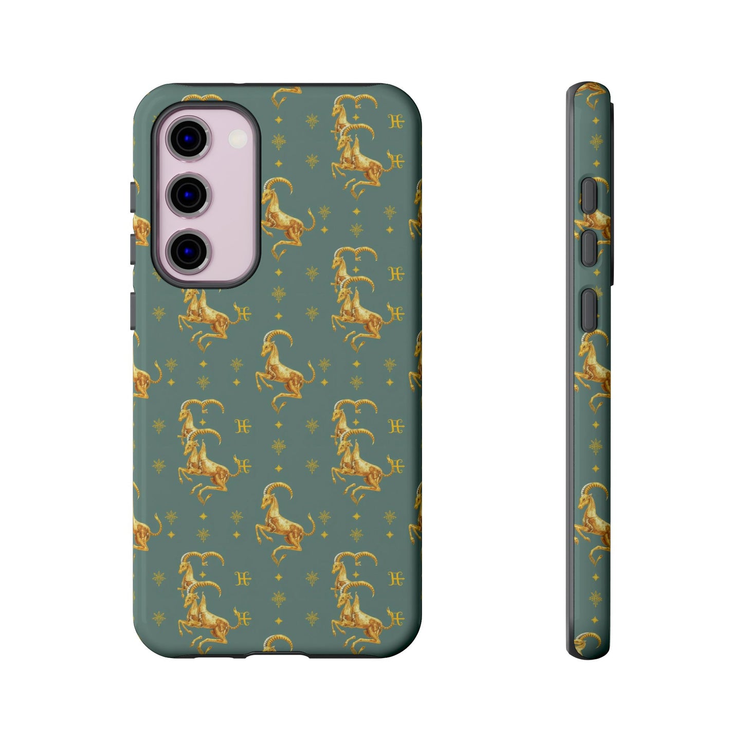 Tough Cases, Capricorn, Zodiac v1, Metal Pattern