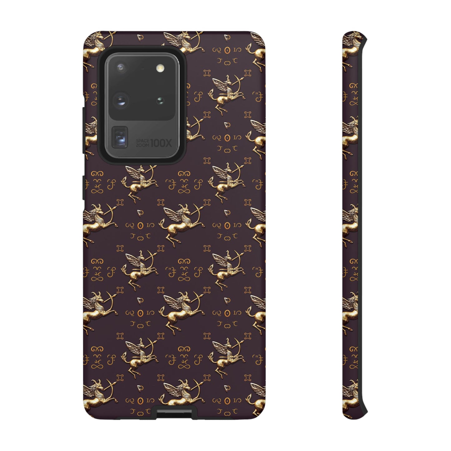 Tough Cases, Sagittarius, Zodiac v3, Metal Pattern