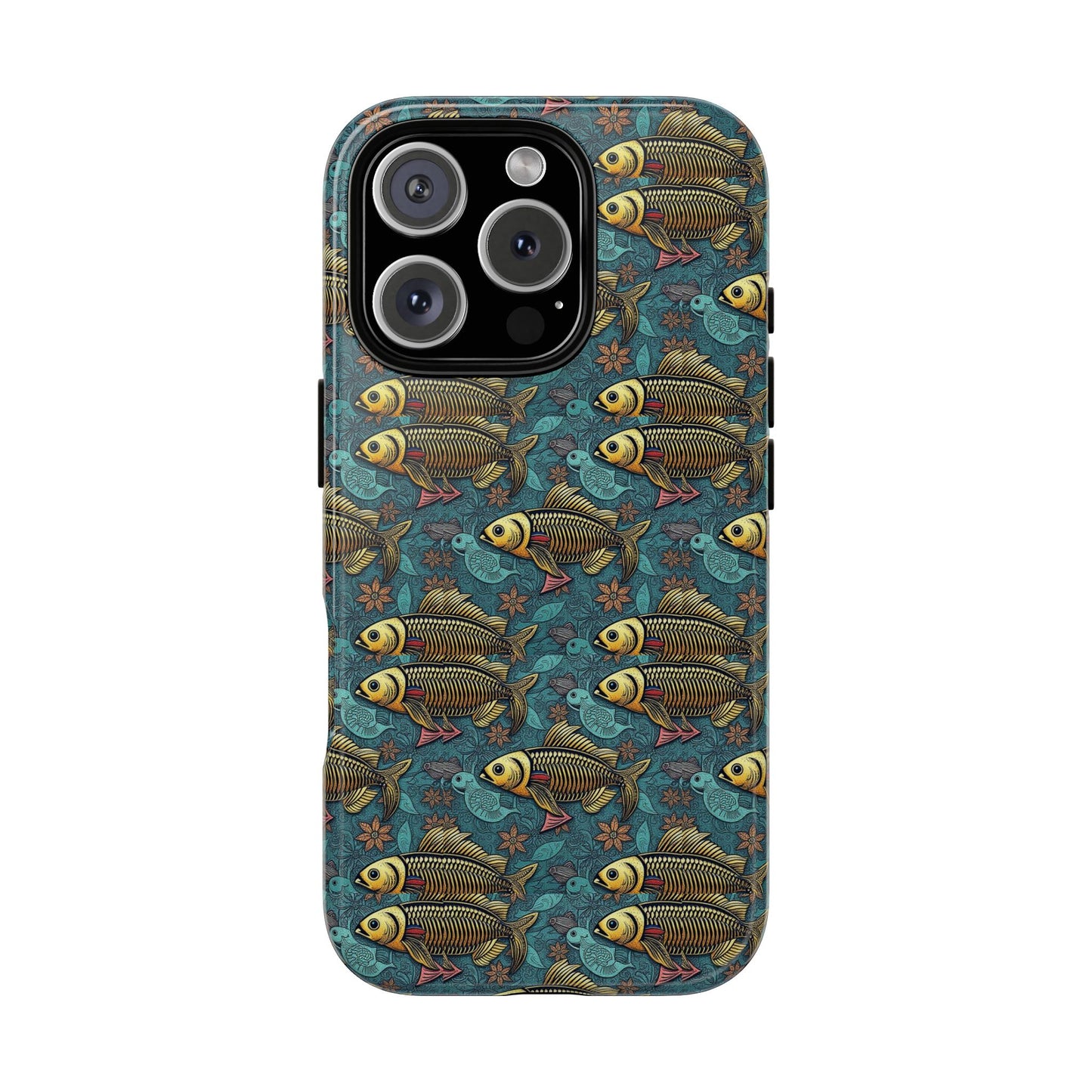 Tough Cases, Pisces, Zodiac v1, Metal Pattern