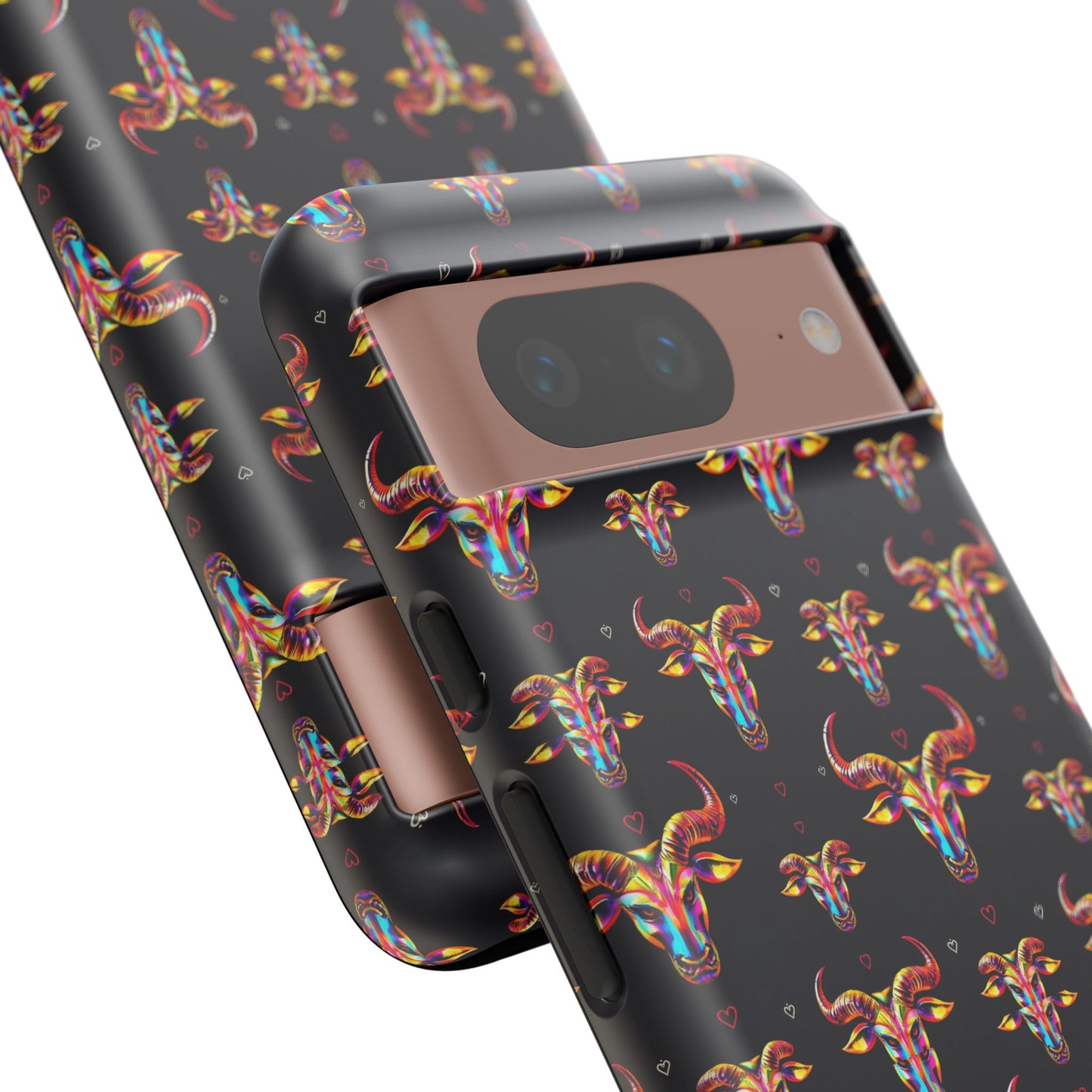 Tough Cases, Taurus, Zodiac, Metal Pattern