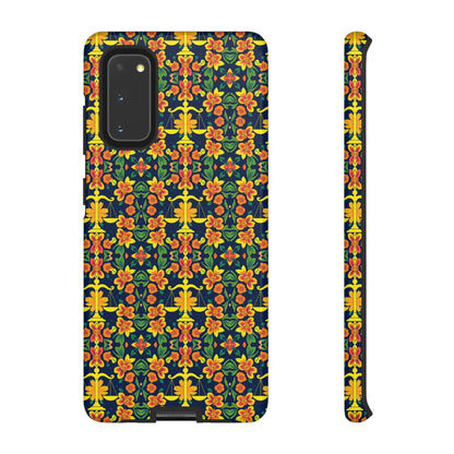 Tough Cases, Libra, Zodiac v3, Flower Pattern