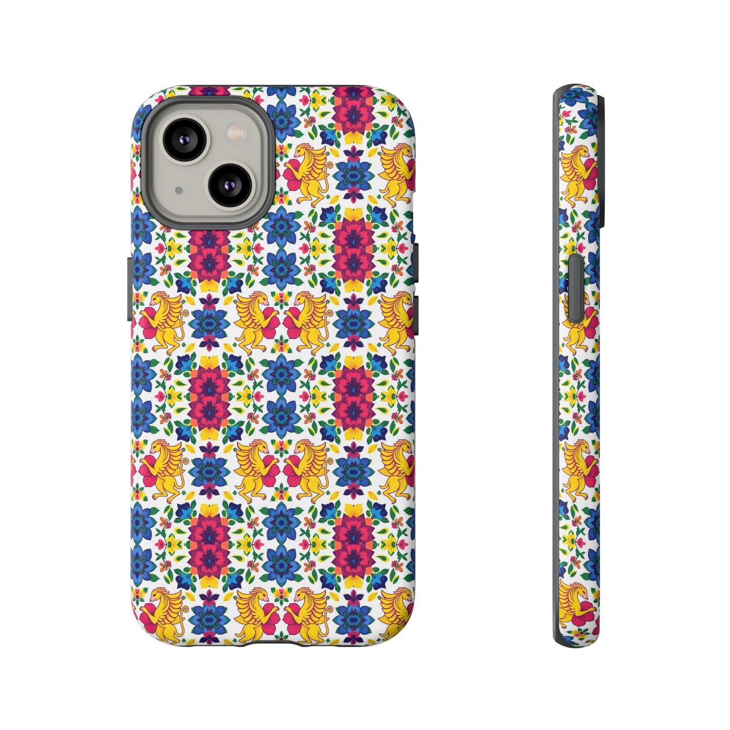 Tough Cases, Gemini, Zodiac, Flower Pattern