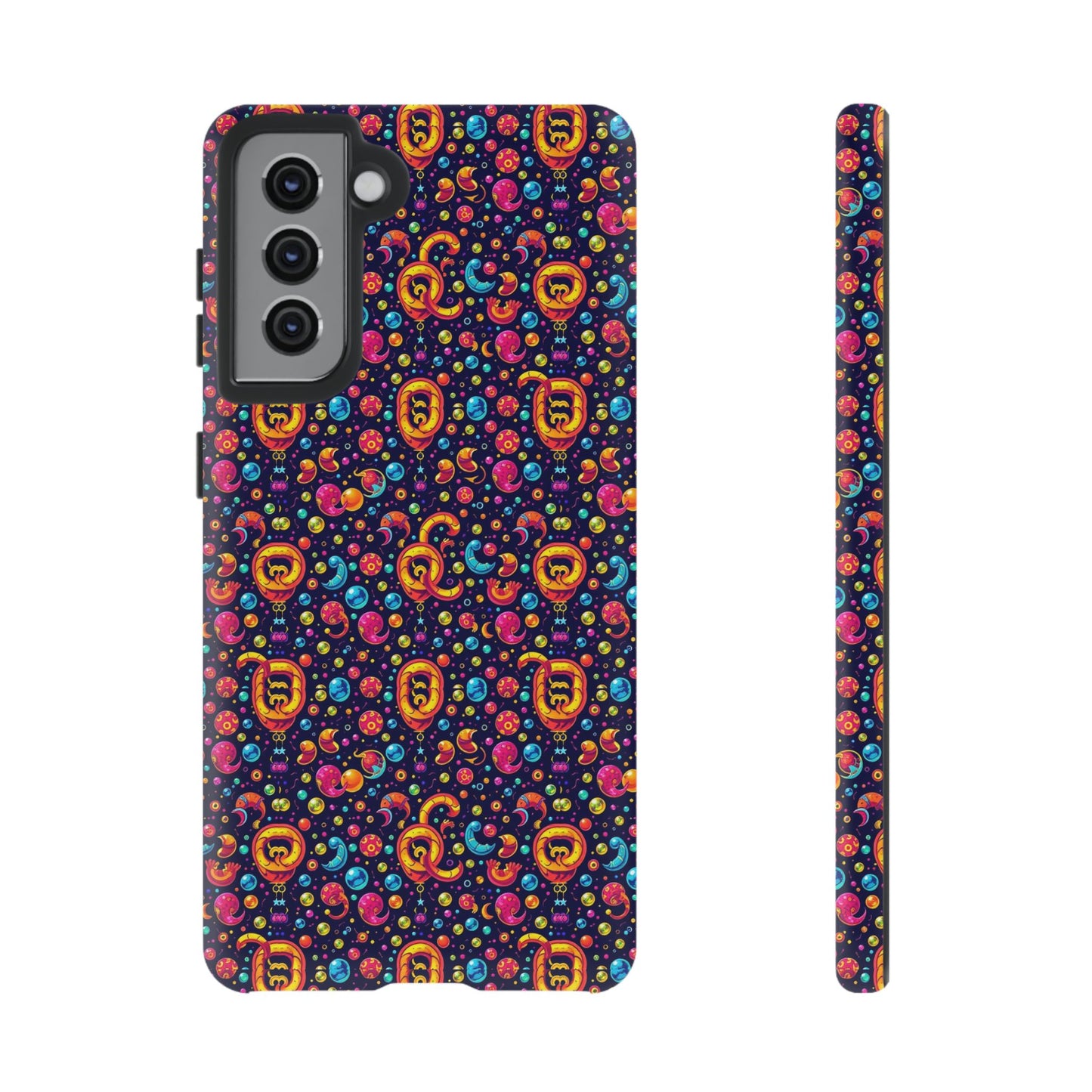 Tough Cases, Aquarius, Zodiac v1, Bubble Pattern