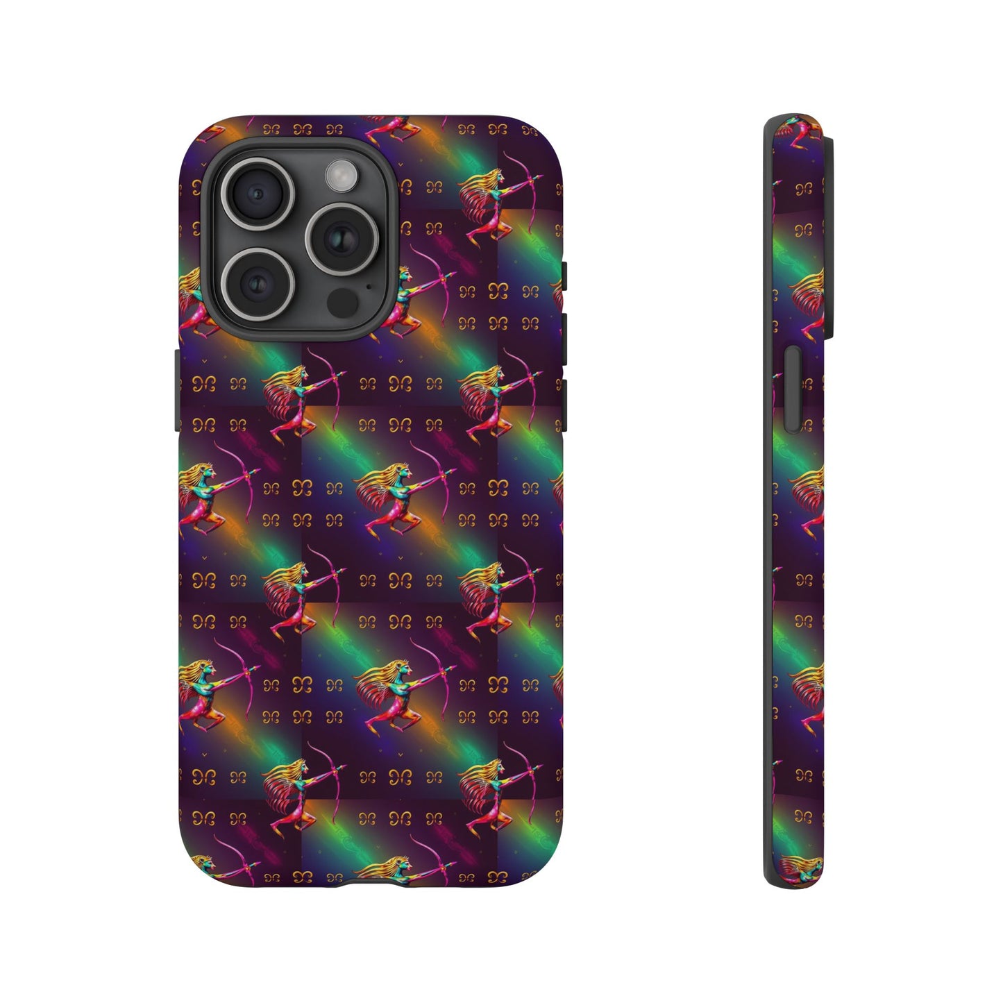 Tough Cases, Sagittarius, Zodiac v1, Metal Pattern
