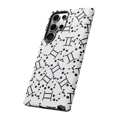 Tough Cases with the Gemini Zodiac sign for iPhone, Samsung Galaxy, and Google Pixel devices
