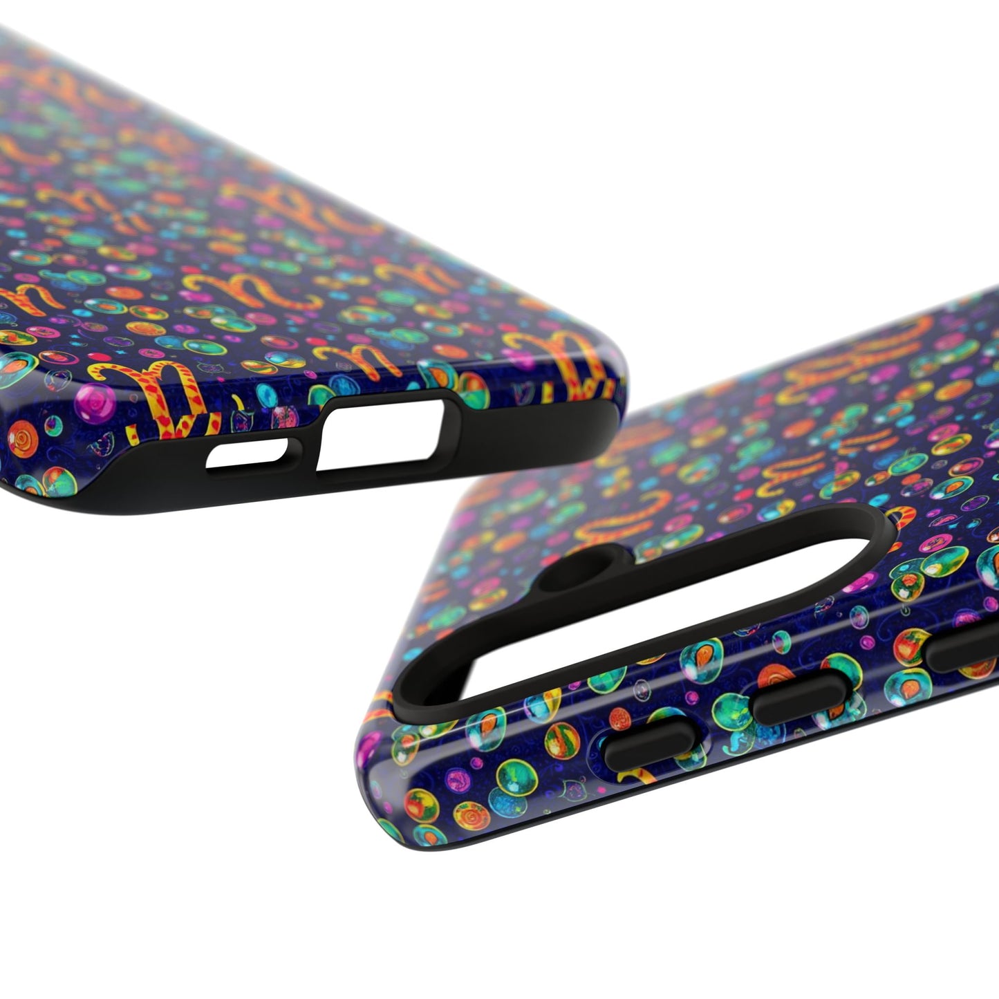 Tough Cases, Aquarius, Zodiac, Bubble Pattern