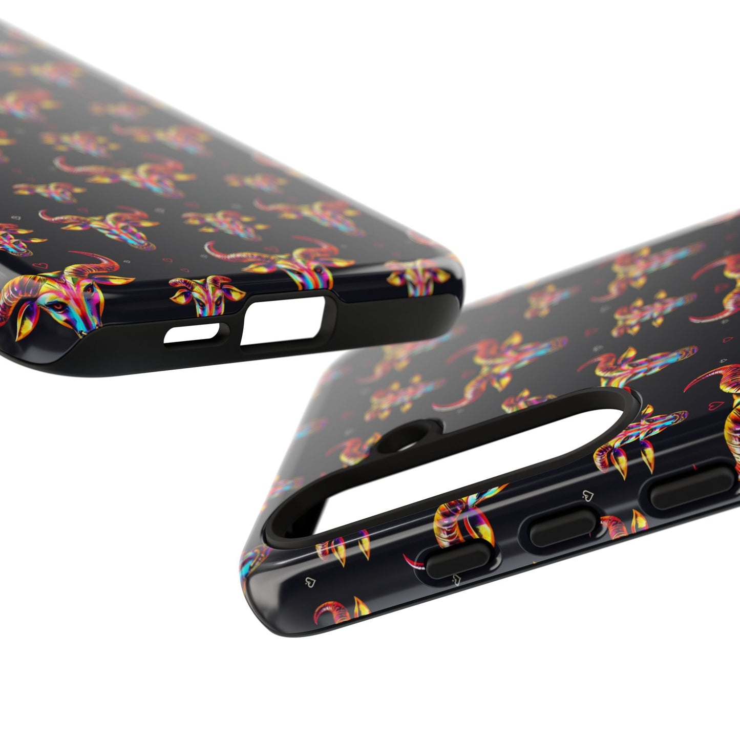 Tough Cases, Taurus, Zodiac, Metal Pattern