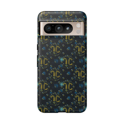 Tough Cases, Aquarius, Zodiac v2, Bubble Pattern