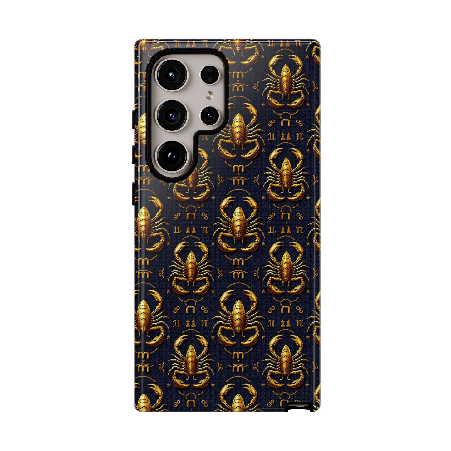 Tough Cases, Scorpio, Zodiac, Metal Pattern