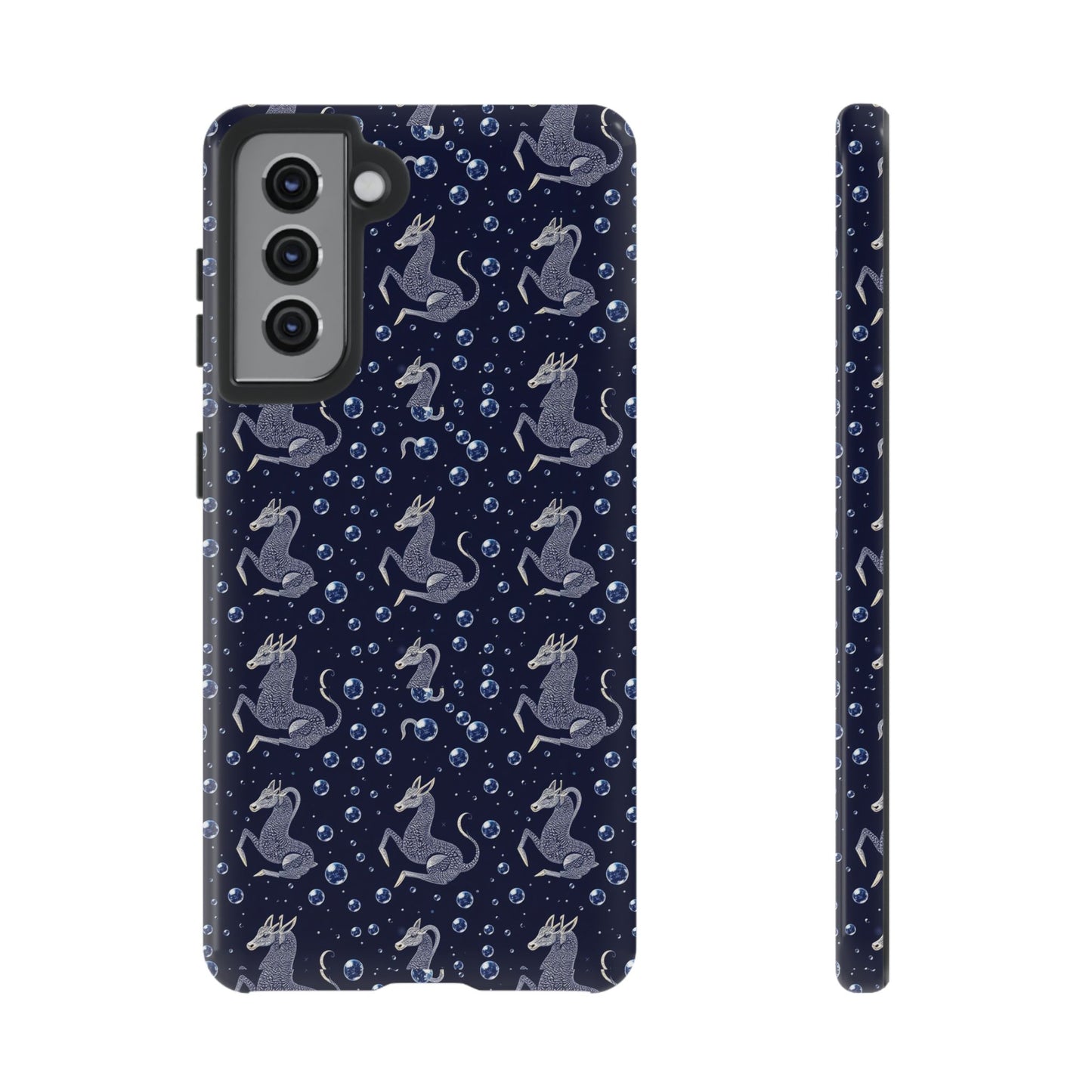 Tough Cases, Capricorn, Zodiac v2, Bubble Pattern