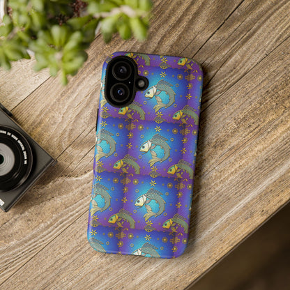 Tough Cases, Pisces, Zodiac v2, Metal Pattern