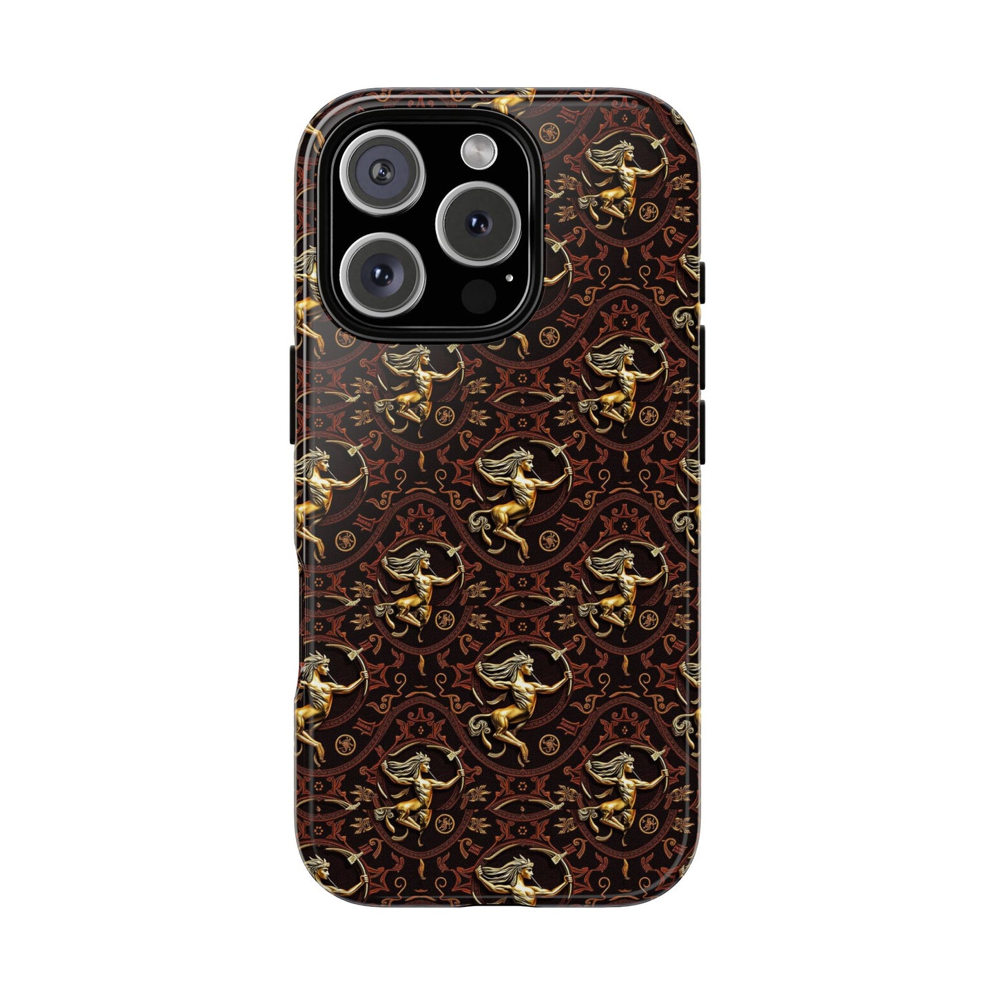 Tough Cases, Sagittarius, Zodiac, Metal Pattern