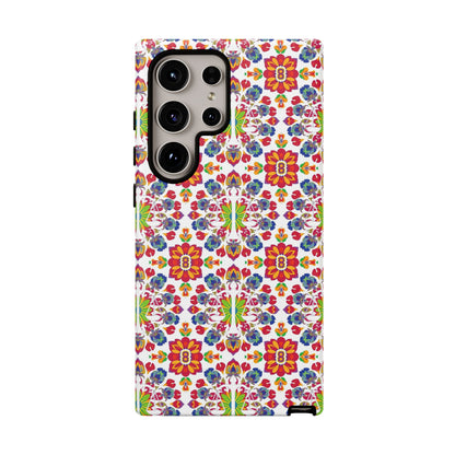 Tough Cases, Libra, Zodiac v1, Flower Pattern