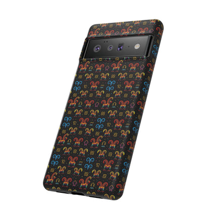 Tough Cases, Aries, Zodiac v1, Metal Pattern