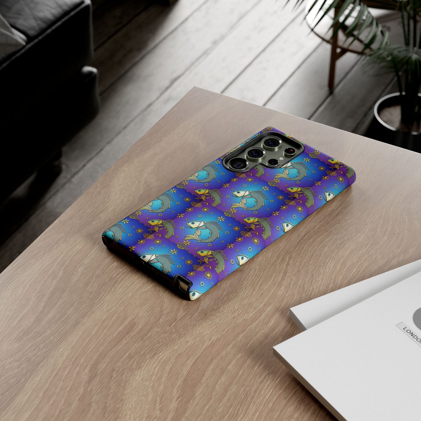 Tough Cases, Pisces, Zodiac v2, Metal Pattern