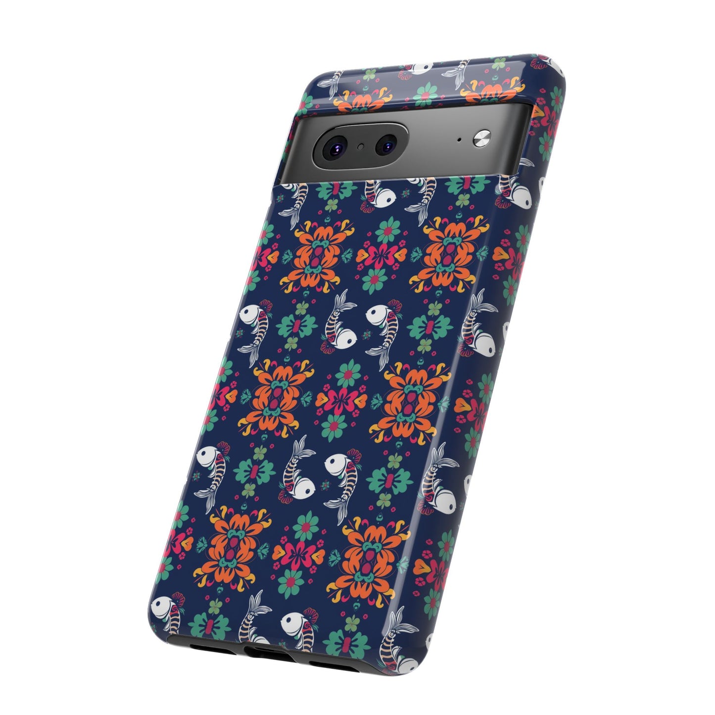 Tough Cases, Pisces, Zodiac, Flower Pattern