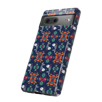 Tough Cases, Pisces, Zodiac, Flower Pattern