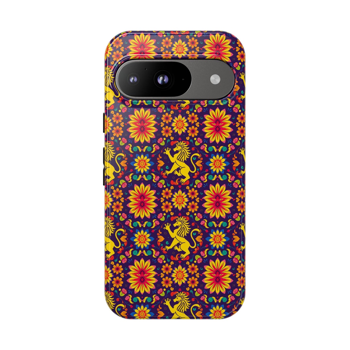 Tough Cases, Leo, Zodiac, Flower Pattern